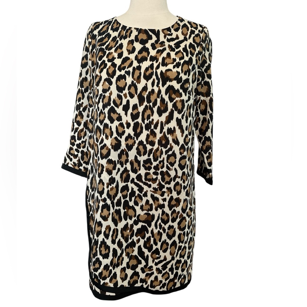 Mango Leopard Print Dress - Picture 3 of 6